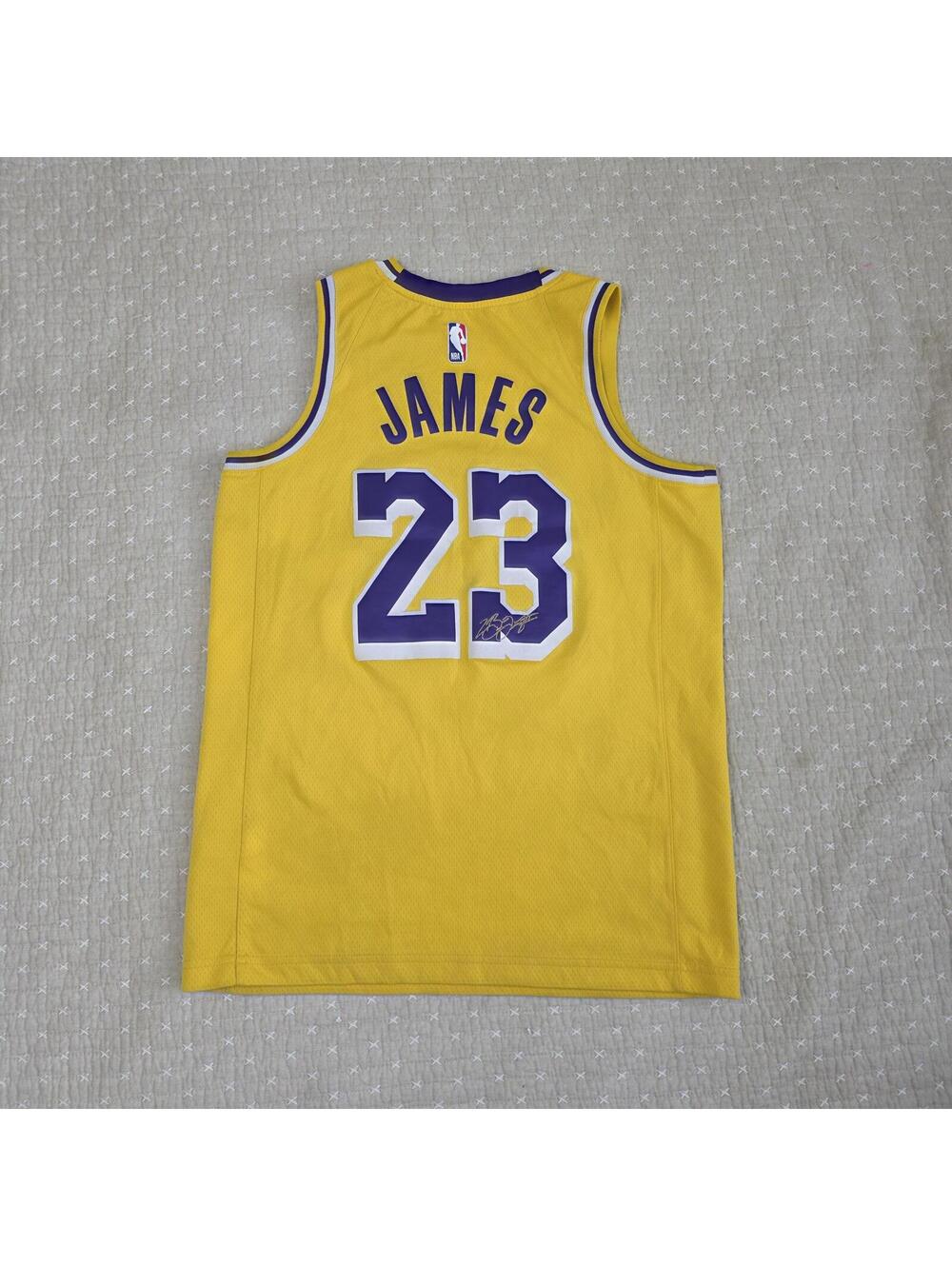 Lebron James #23 Nike NBA LA Lakers Jersey sz 44